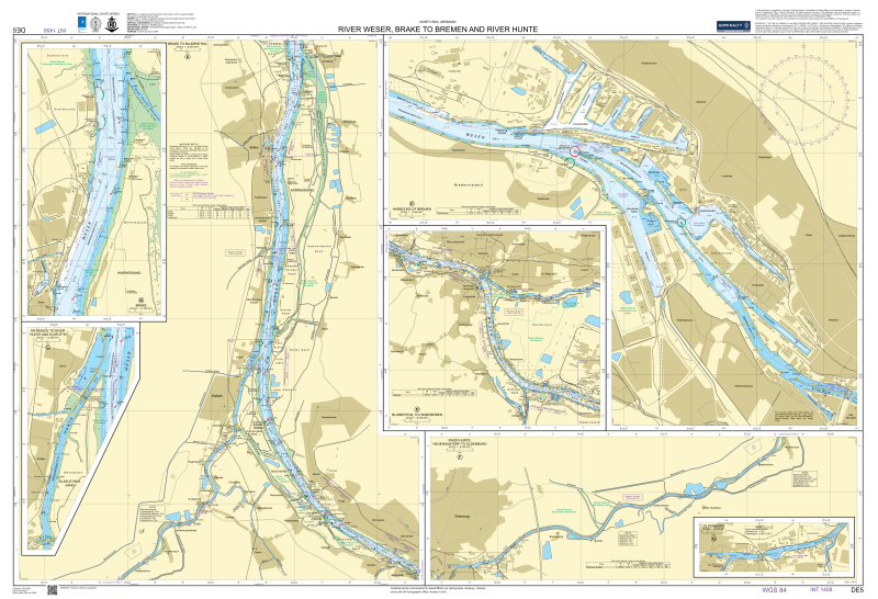 DE5 - River Weser, Brake to Bremen